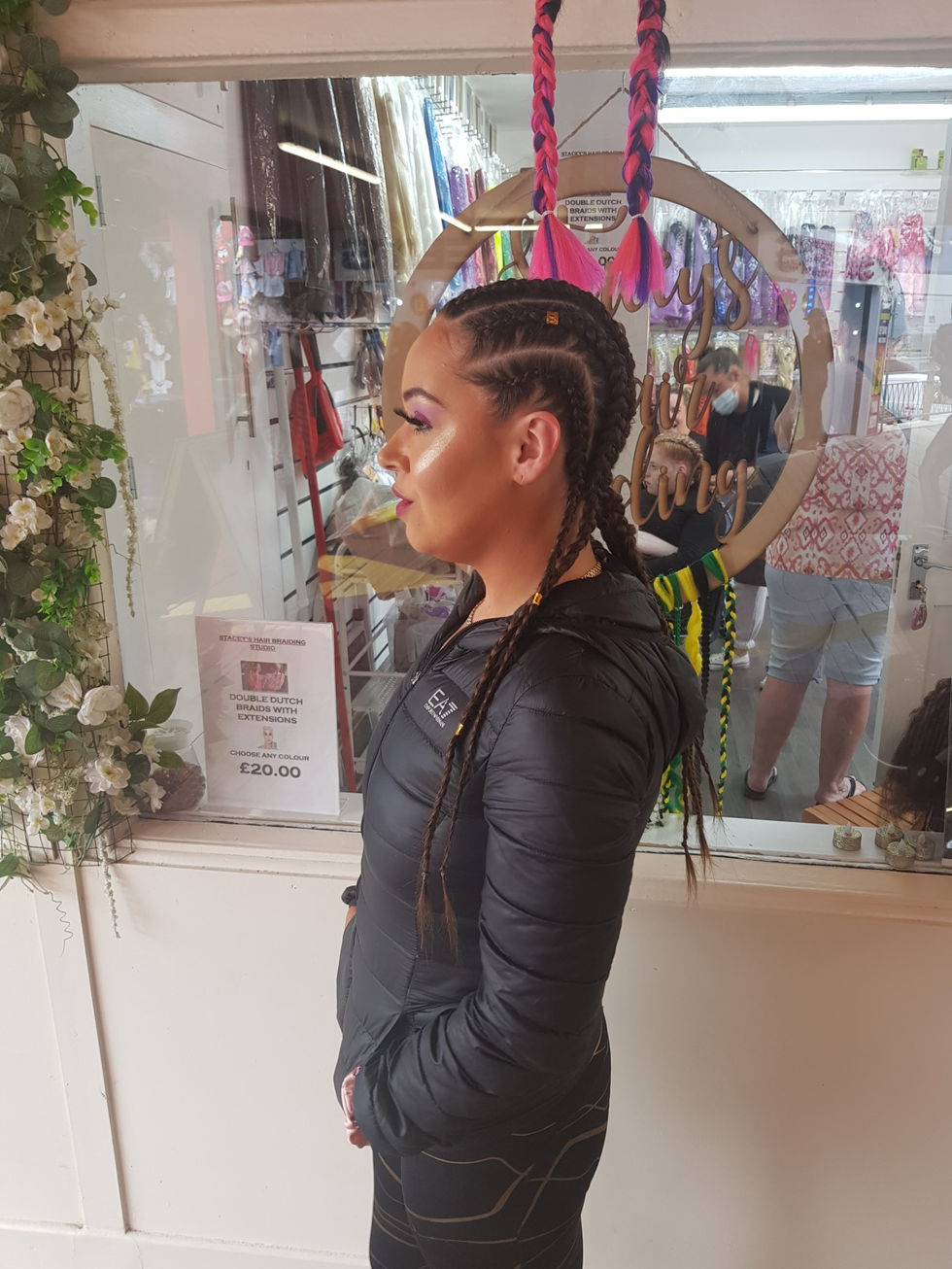 Full head Cornrows (KIM K) - style