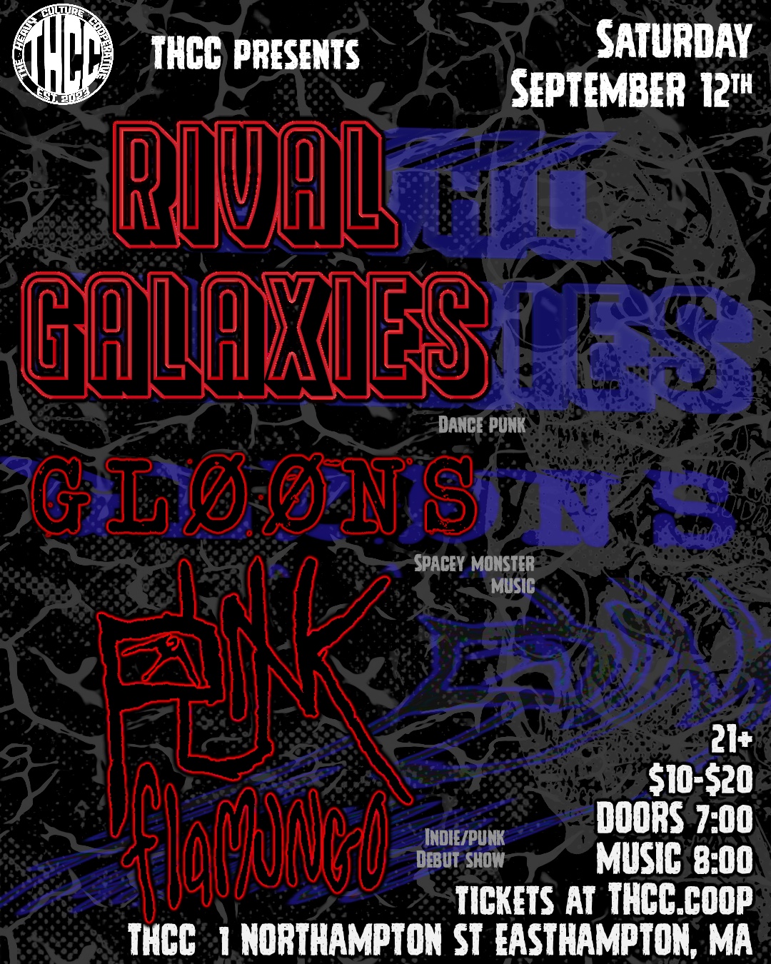 Rival Galaxies / Gloons / Punk Flamungo
