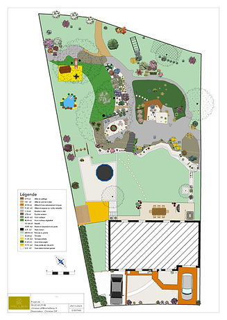 exemple de plan masse de jardin