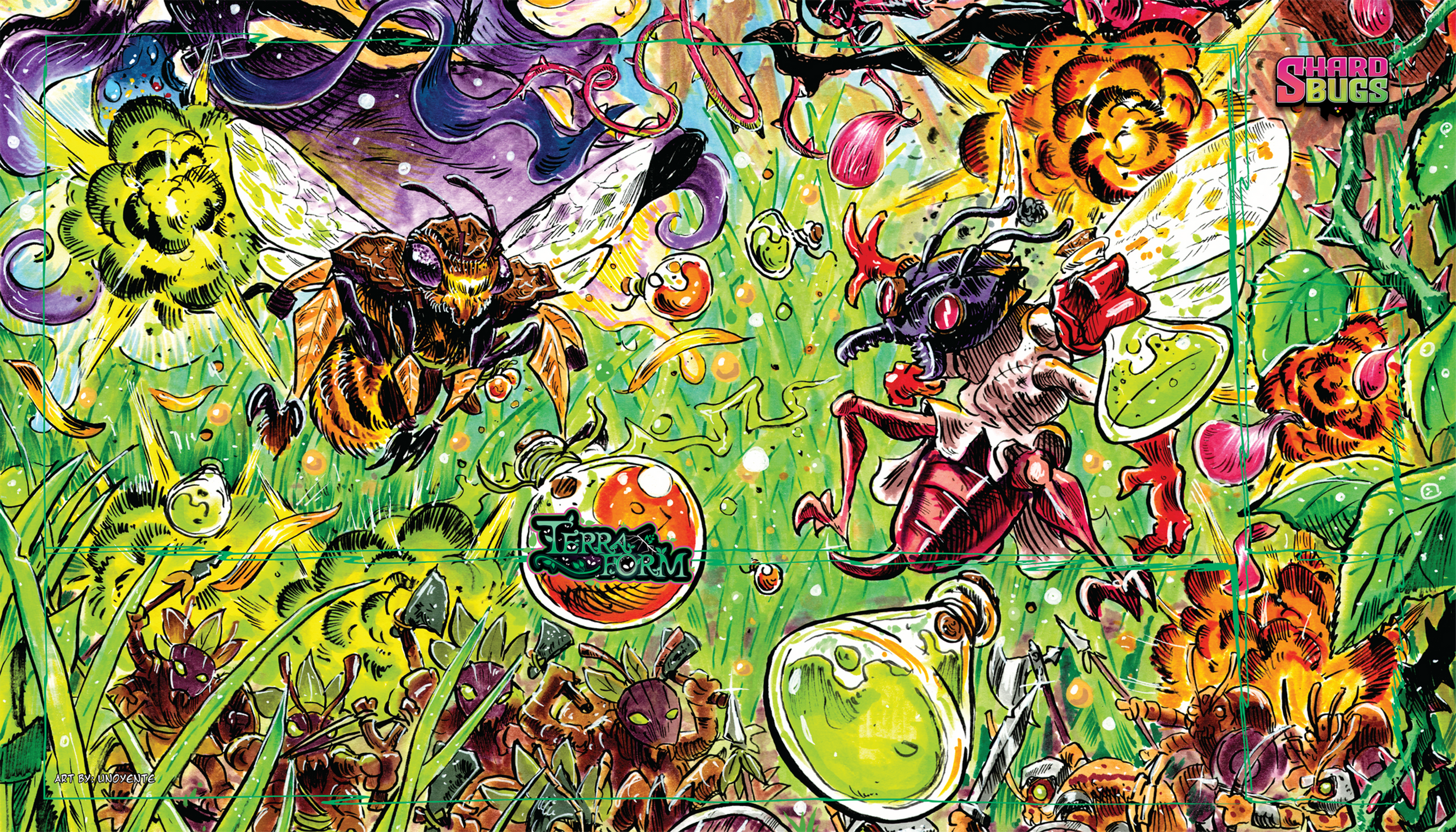 Set 4: Terraform – Sol vs. Mars Playmat
