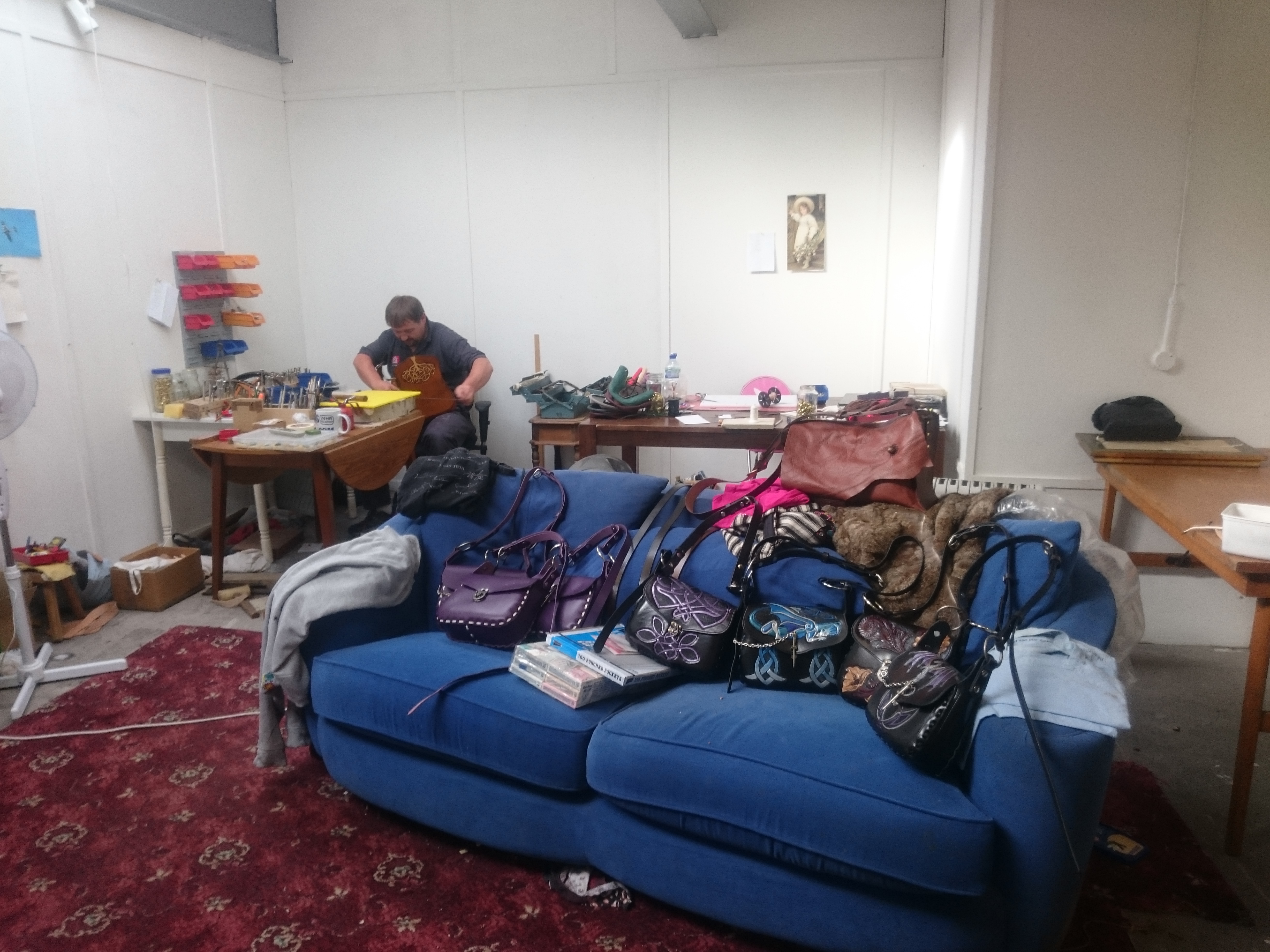 Our workshop in Preston