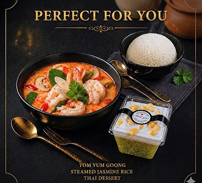Single Set Menu Aoy Thai Kitchen