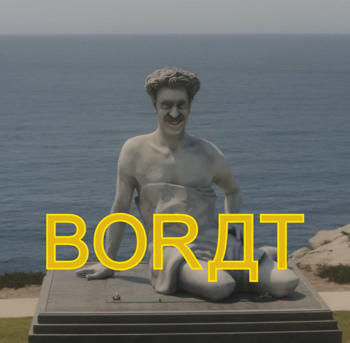 Borat Subsequent Moviefilm starring Sacha Baron Cohen
