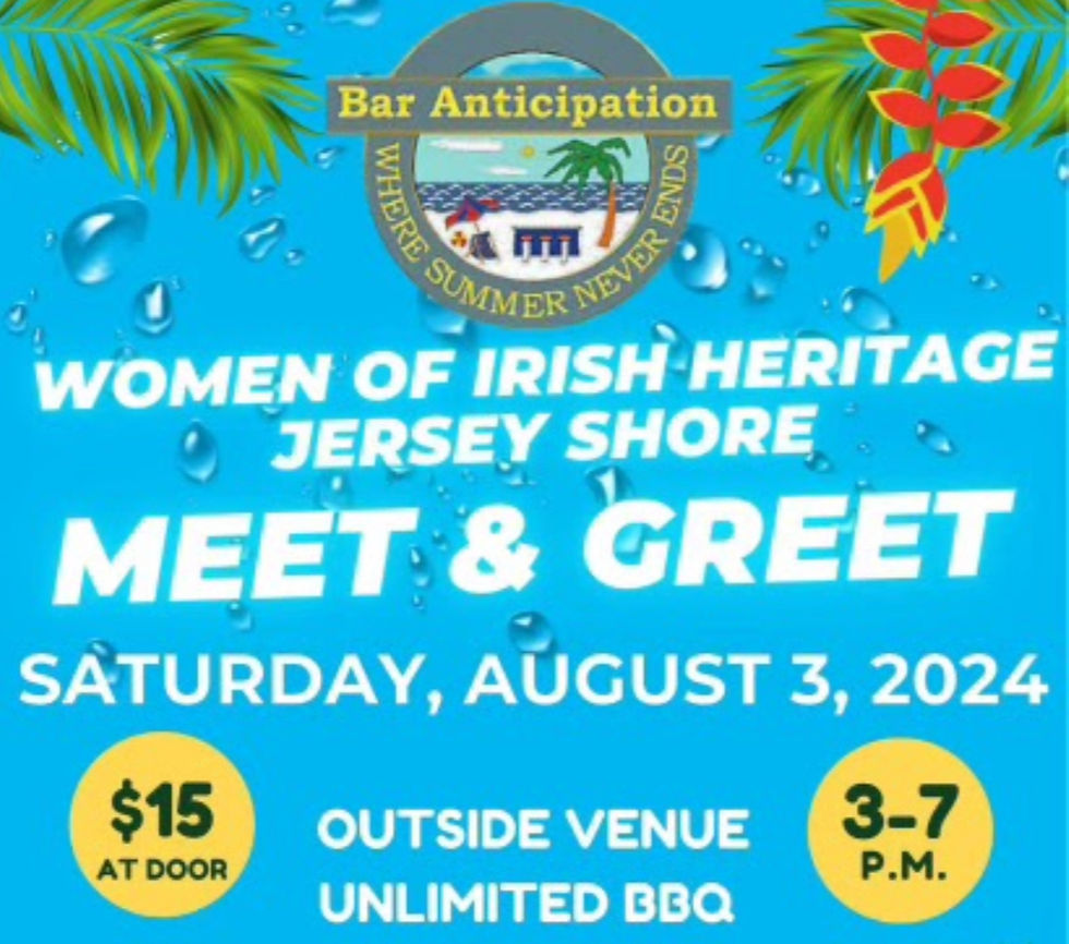 Women of Irish Heritage Bar A Meet & Greet