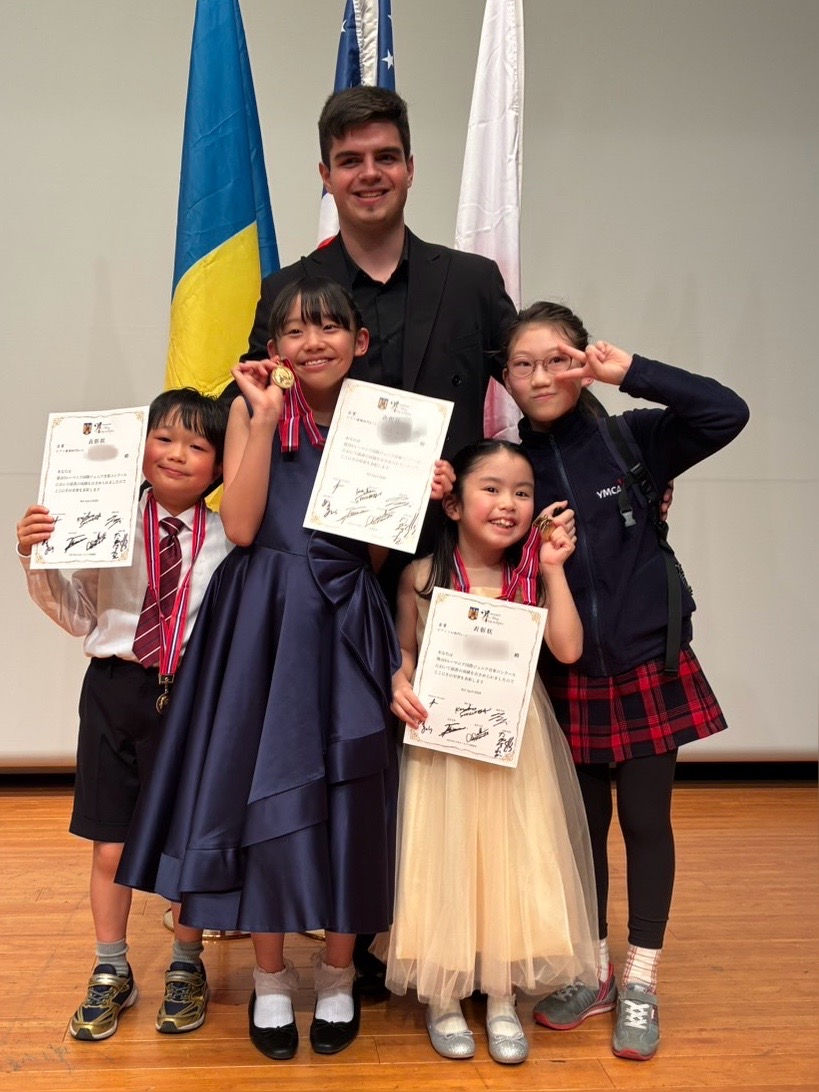 ルーマニア国際音楽コンクール 金賞受賞＆ヨーロッパ演奏権獲得