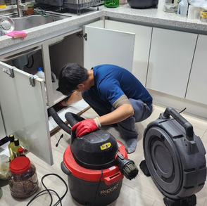 나주싱크대막힘 슬러지악취문제 제거