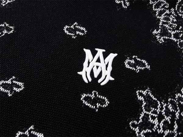 Miniatura: Amiri Bandana B-Ball Hoodie 'BlackGrey'