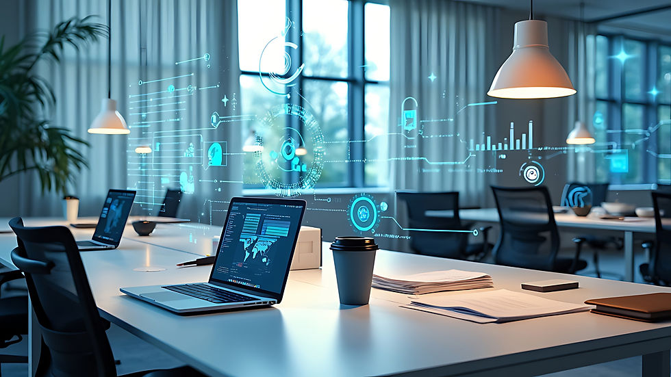 Modern office and communication network