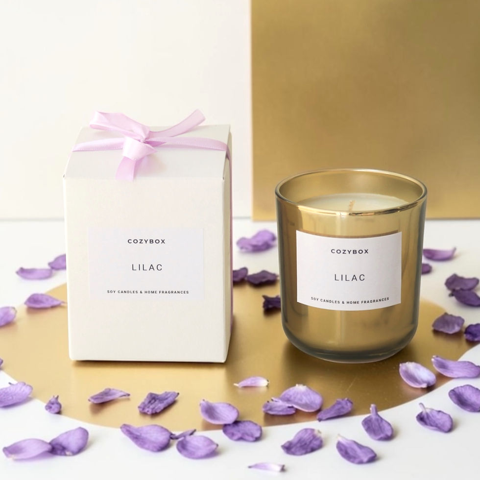 Lilac Soy Candle (Πασχαλιά)