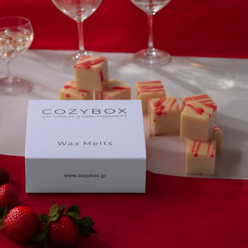 Μικρογραφία: Wax Melts Champagne & Strawberries (Σαμπάνια Φράουλες) 90gr