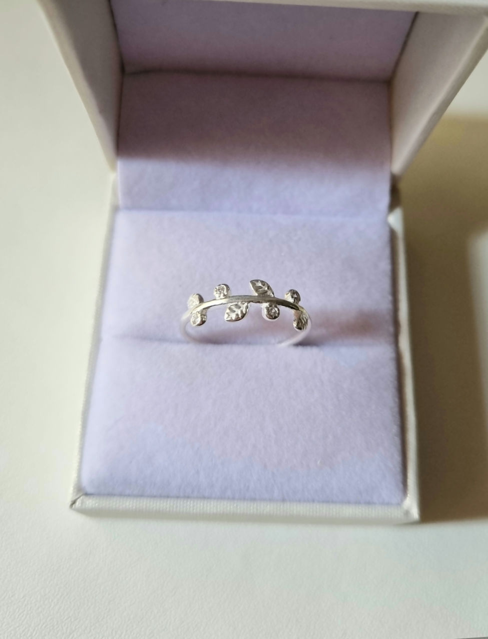 Anillo Hojas