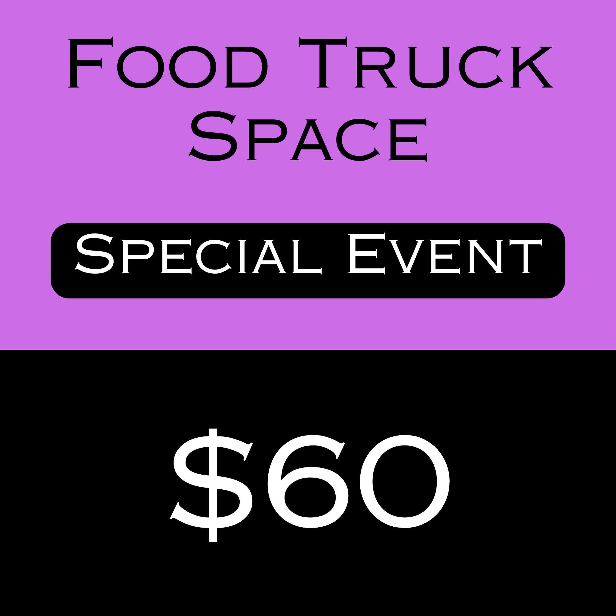 Food Truck - Special Event
