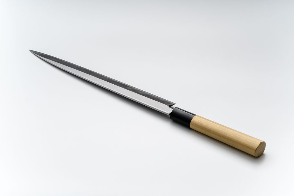 Thumbnail: White Steel Yanagi Knife 2
