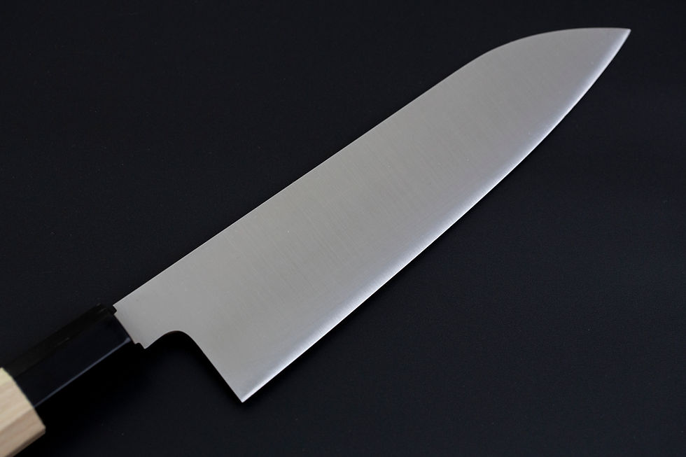 Miniature : Couteau Ashi washiki santoku stainless ultra fin