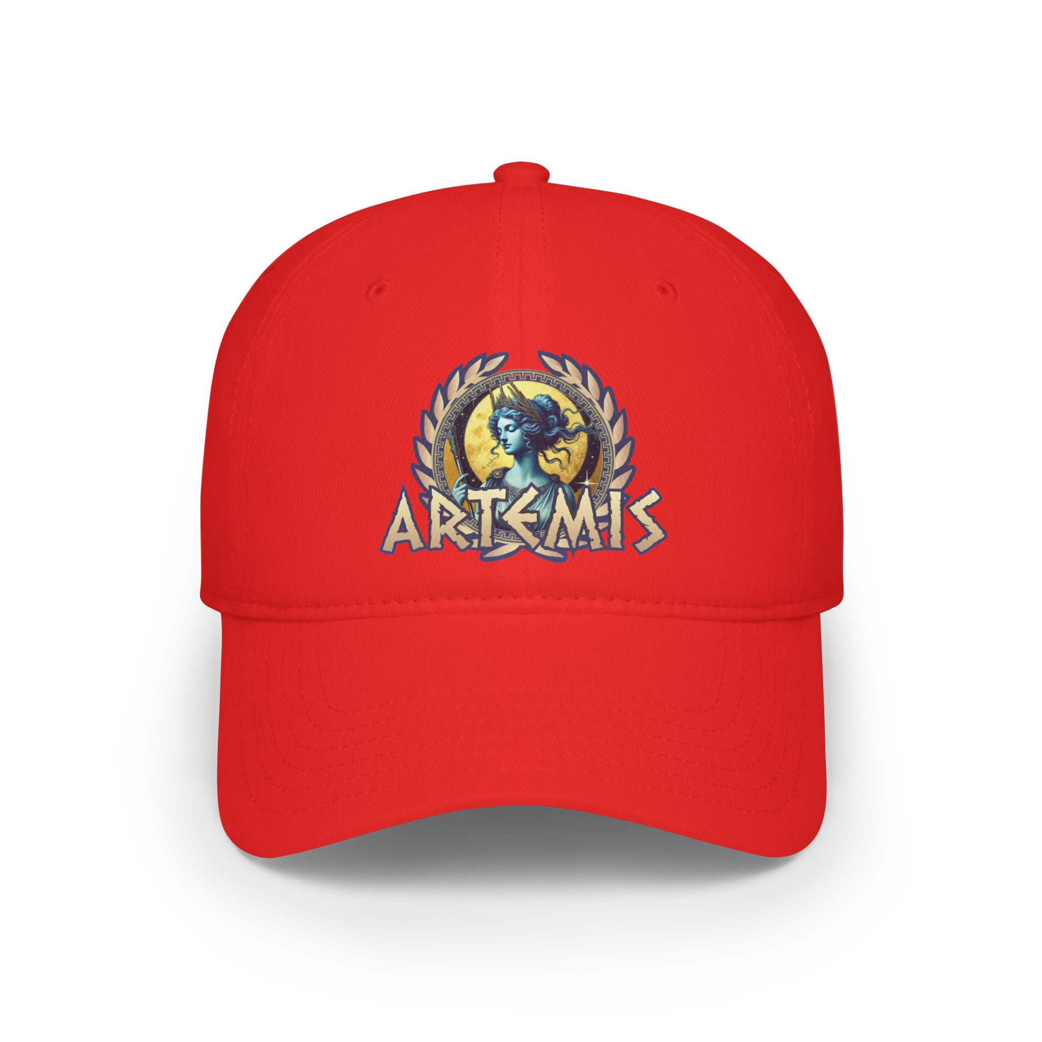 Artemis - Low Profile Baseball Cap - Greek Olympic Goddess Hat