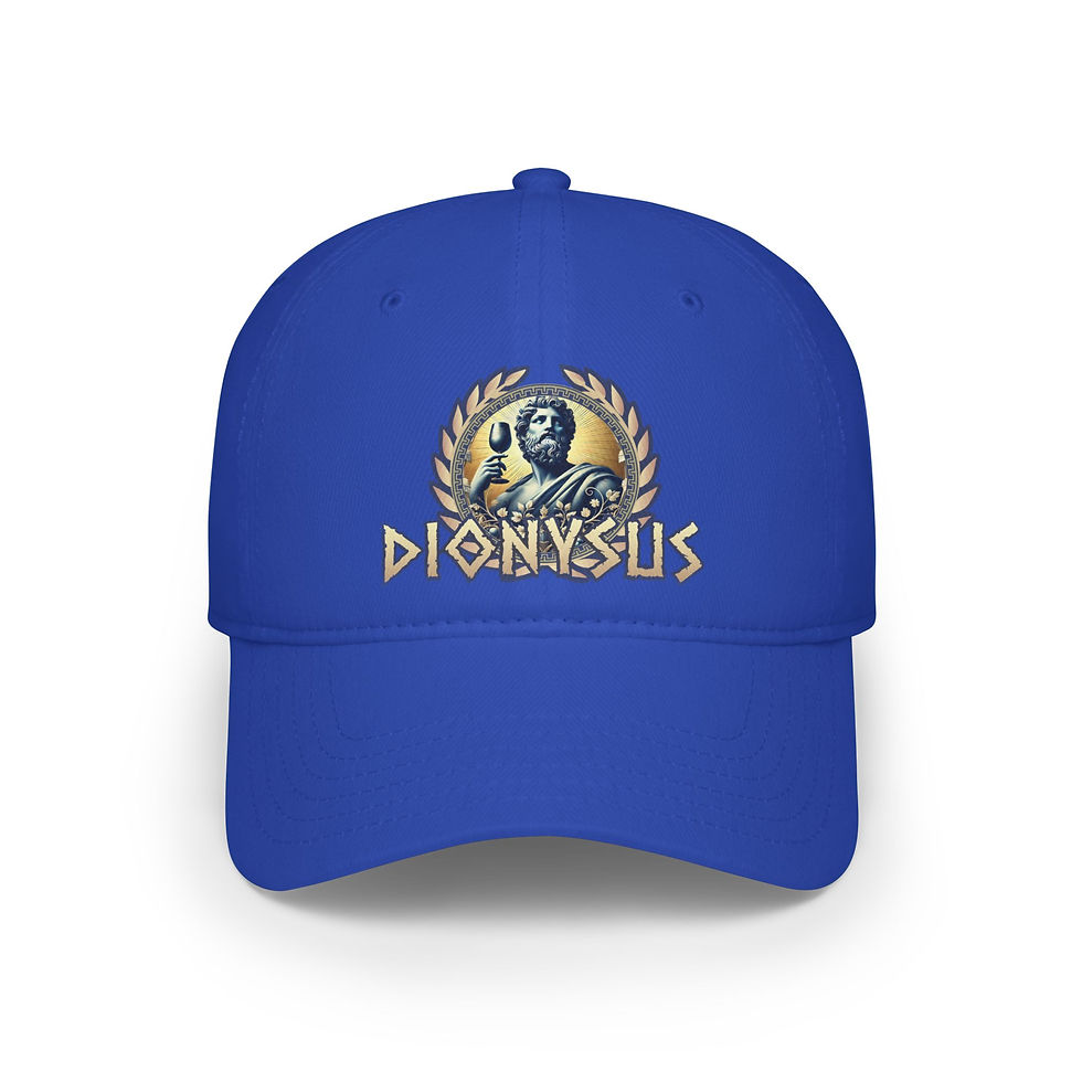 Thumbnail: Dionysus - Low Profile Baseball Cap - Greek Olympic God Hat