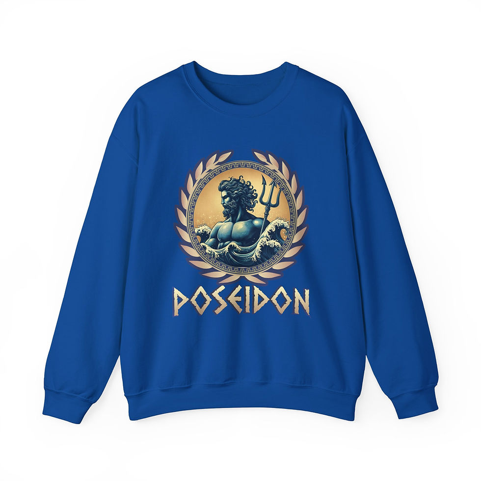 Thumbnail: Poseidon - Unisex Heavy Blend™ Crewneck Sweatshirt