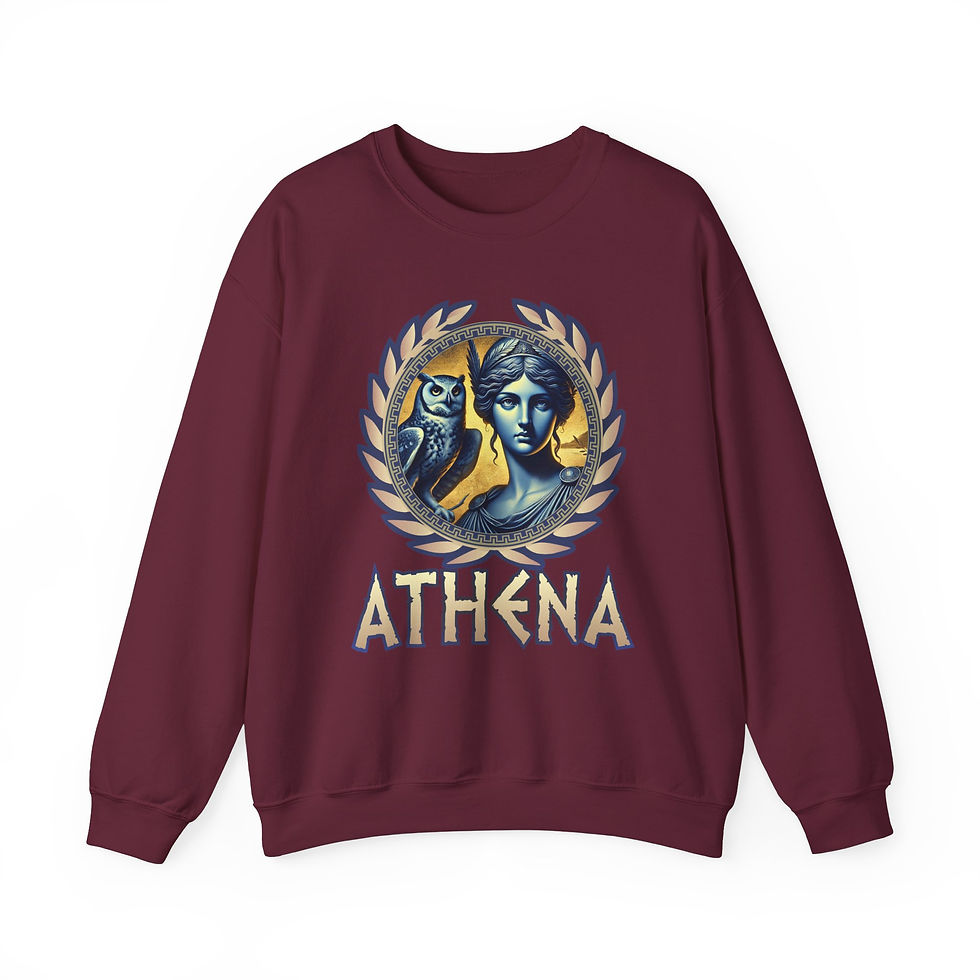 Thumbnail: Athena - Unisex Heavy Blend™ Crewneck Sweatshirt