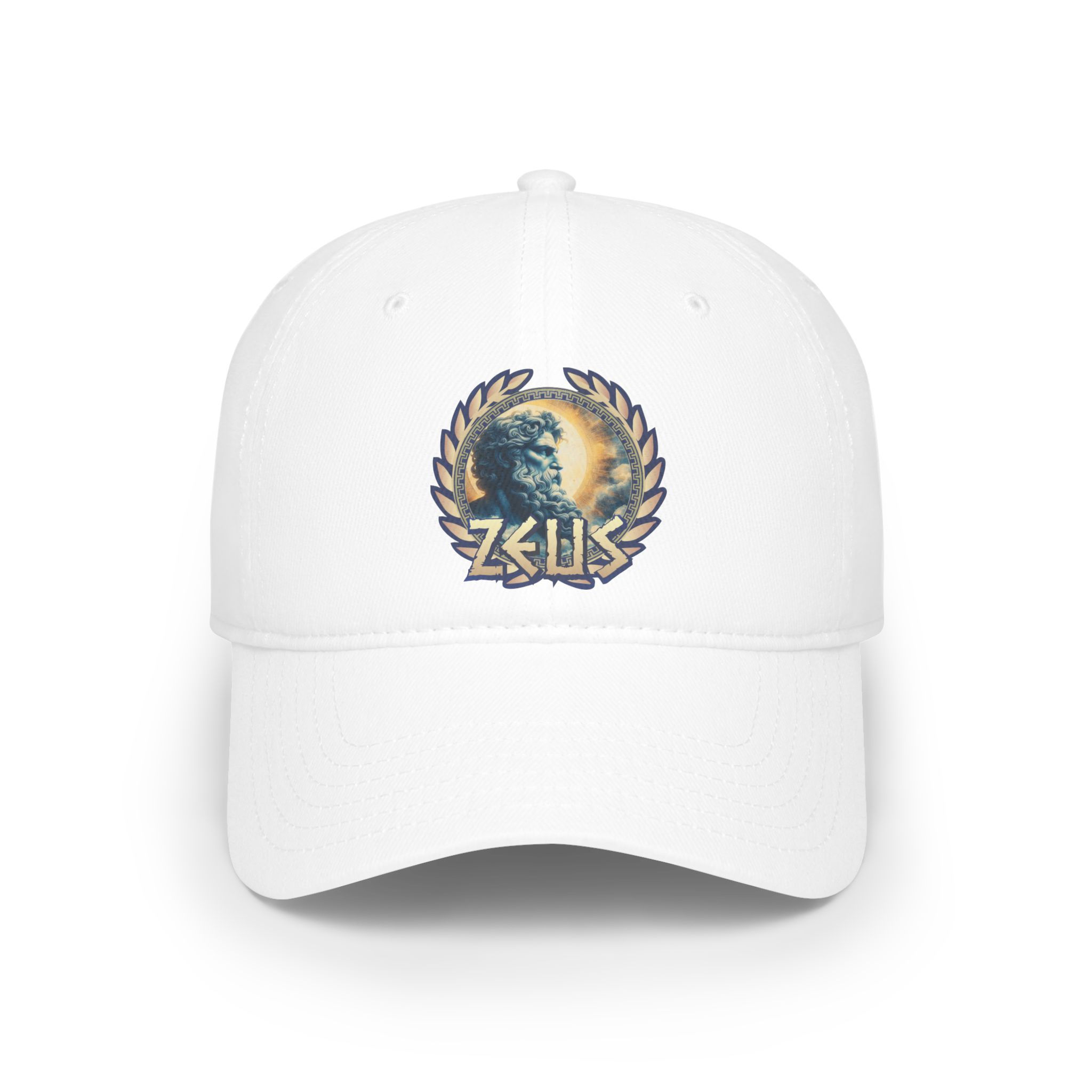Zues - Low Profile Baseball Cap - Greek Olympic God Hat