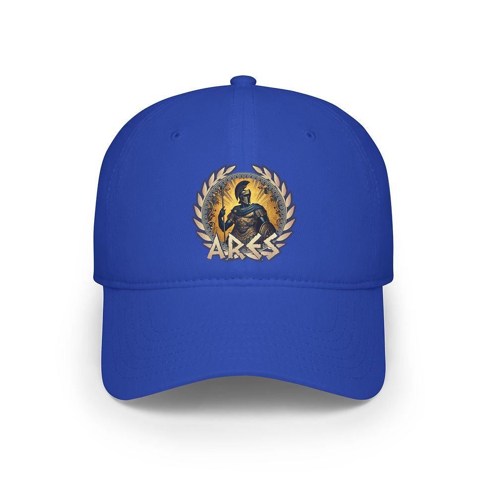 Thumbnail: Ares - Low Profile Baseball Cap - Greek Olympic God Hat