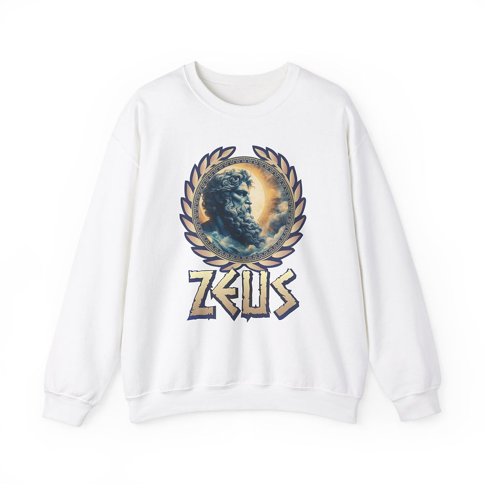 Thumbnail: Zeus - Unisex Heavy Blend™ Crewneck Sweatshirt