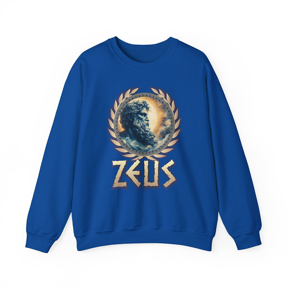 Thumbnail: Zeus - Unisex Heavy Blend™ Crewneck Sweatshirt