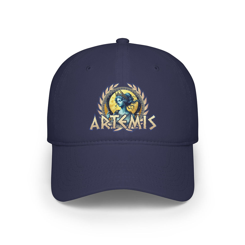 Thumbnail: Artemis - Low Profile Baseball Cap - Greek Olympic Goddess Hat