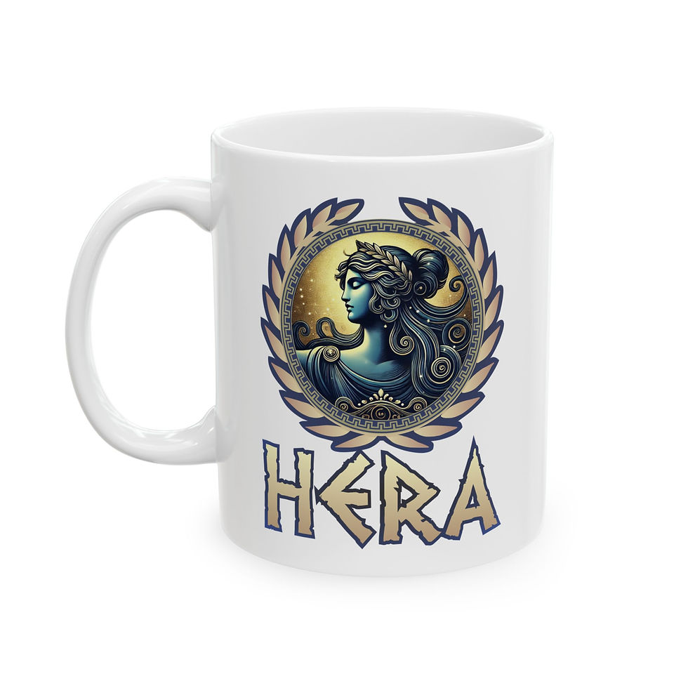 Thumbnail: Hera - Ceramic Mug 11oz - Greek Goddess Olympian.