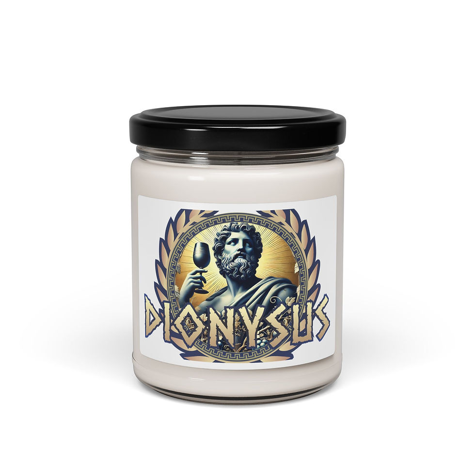 Thumbnail: Dionysus - Scented Soy Candle, 9oz - Greek Olympic God - Goddess