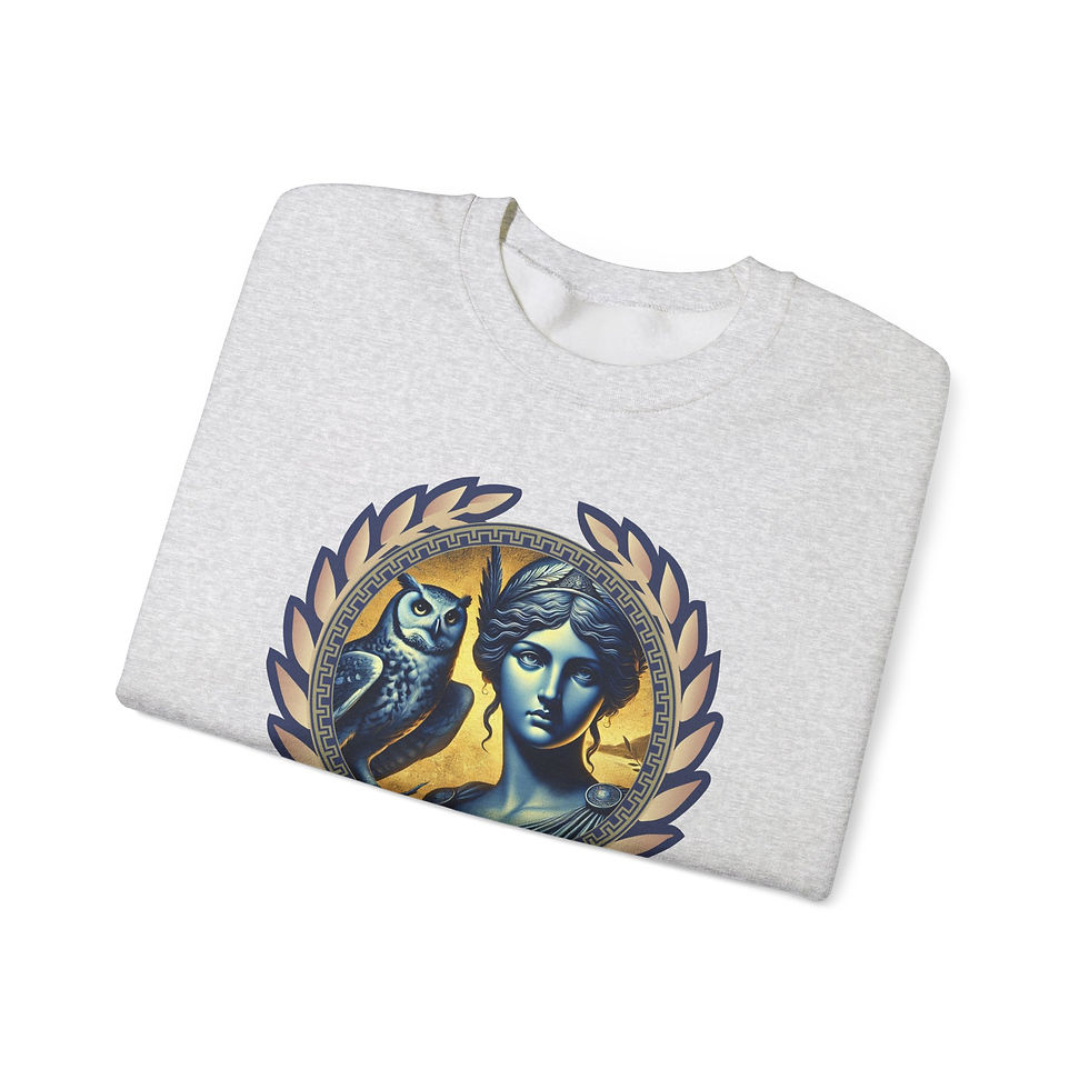 Thumbnail: Athena - Unisex Heavy Blend™ Crewneck Sweatshirt