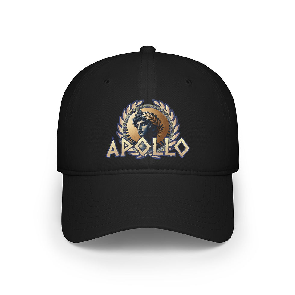 Thumbnail: Apollo - Low Profile Baseball Cap - Greek Olympic God