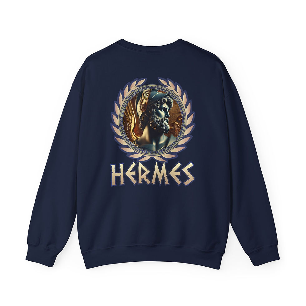 Thumbnail: Hermes - Unisex Heavy Blend™ Crewneck Sweatshirt