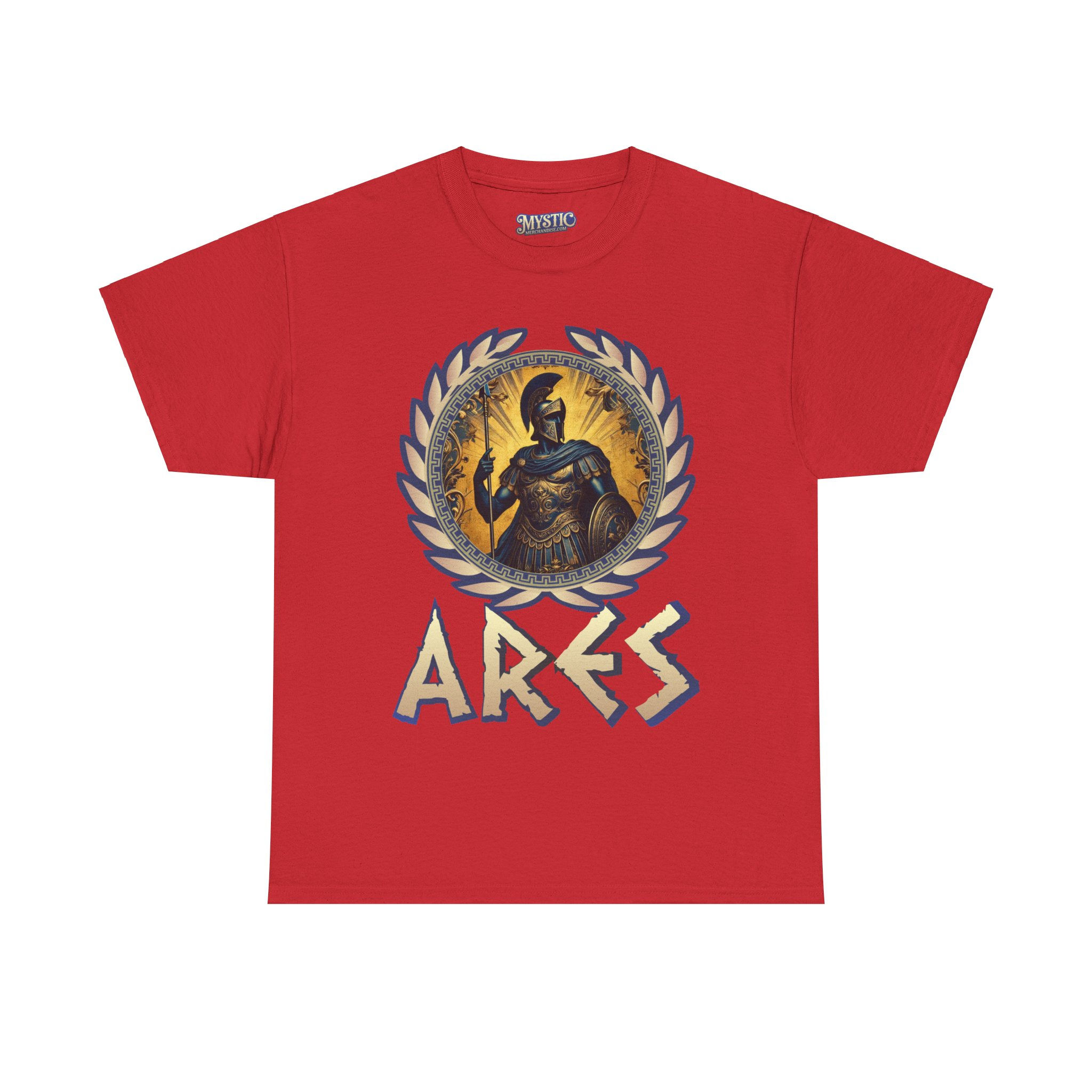 Ares Tee - Unisex Heavy Cotton Tee - T-shirt Greek Olympic God Goddess