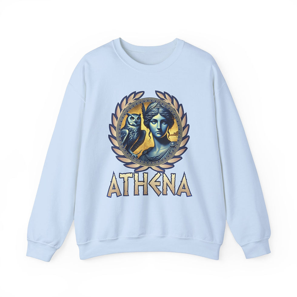 Thumbnail: Athena - Unisex Heavy Blend™ Crewneck Sweatshirt