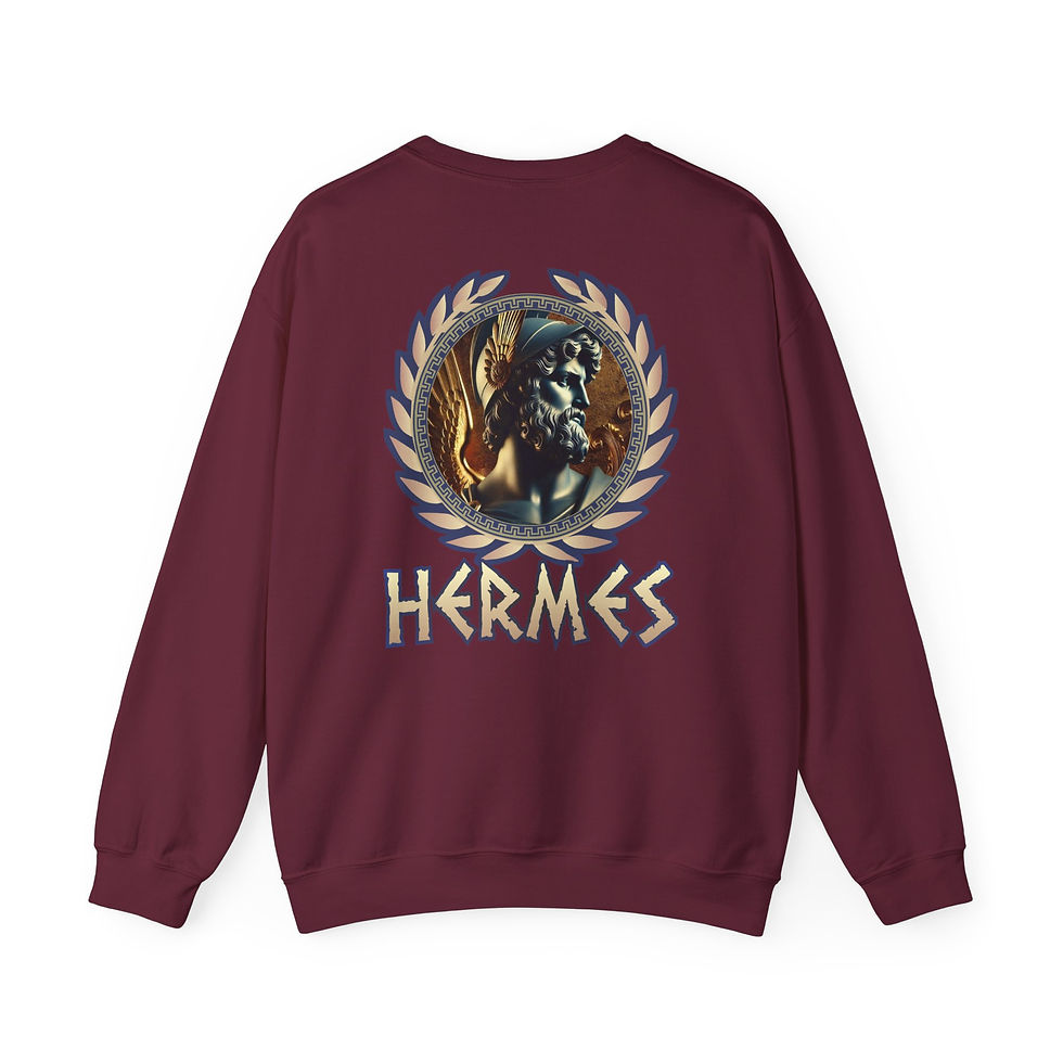 Thumbnail: Hermes - Unisex Heavy Blend™ Crewneck Sweatshirt