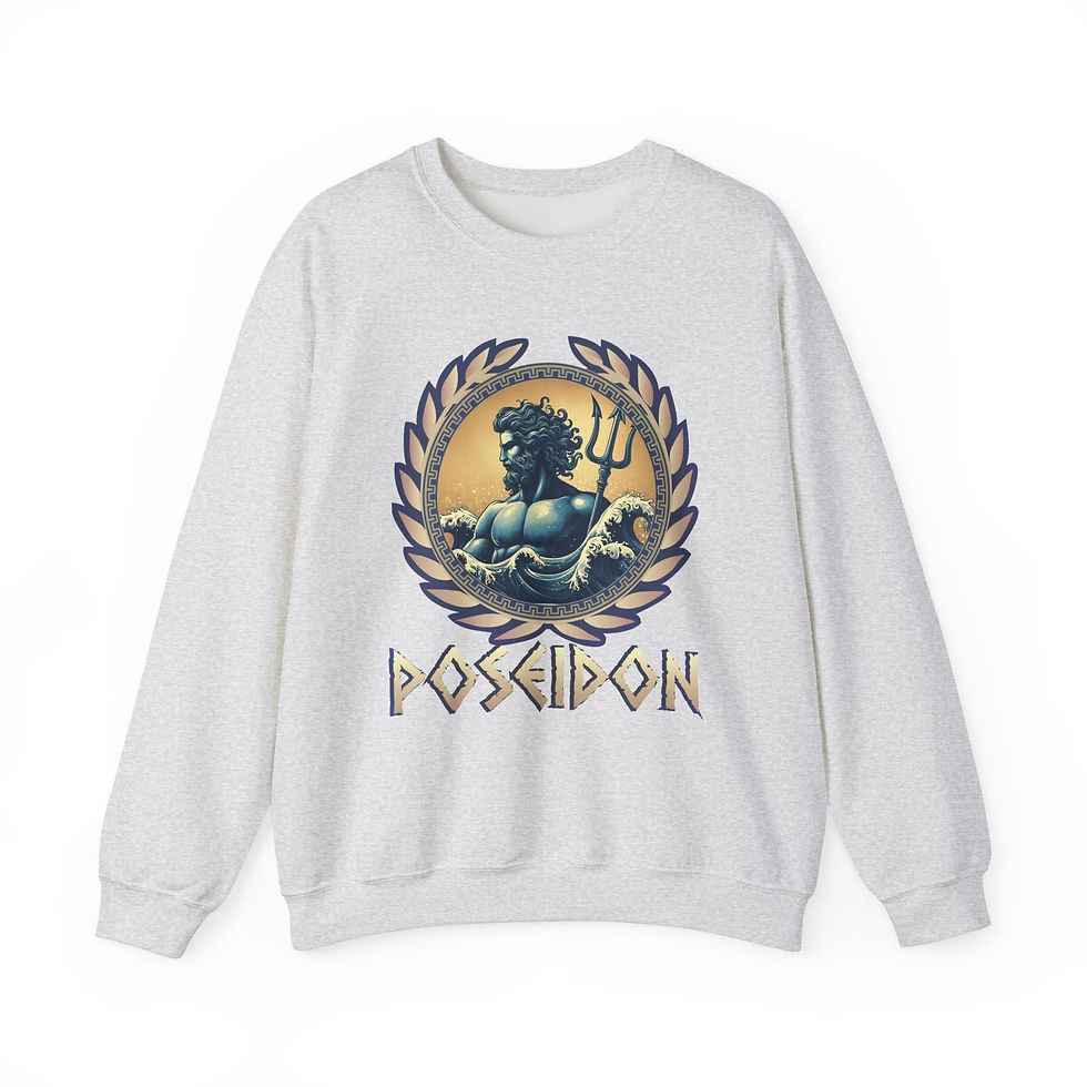 Thumbnail: Poseidon - Unisex Heavy Blend™ Crewneck Sweatshirt
