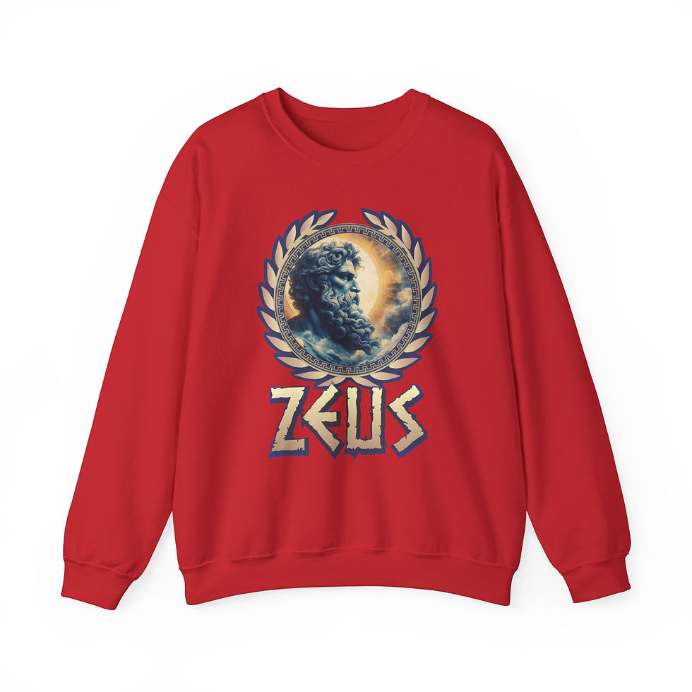 Thumbnail: Zeus - Unisex Heavy Blend™ Crewneck Sweatshirt