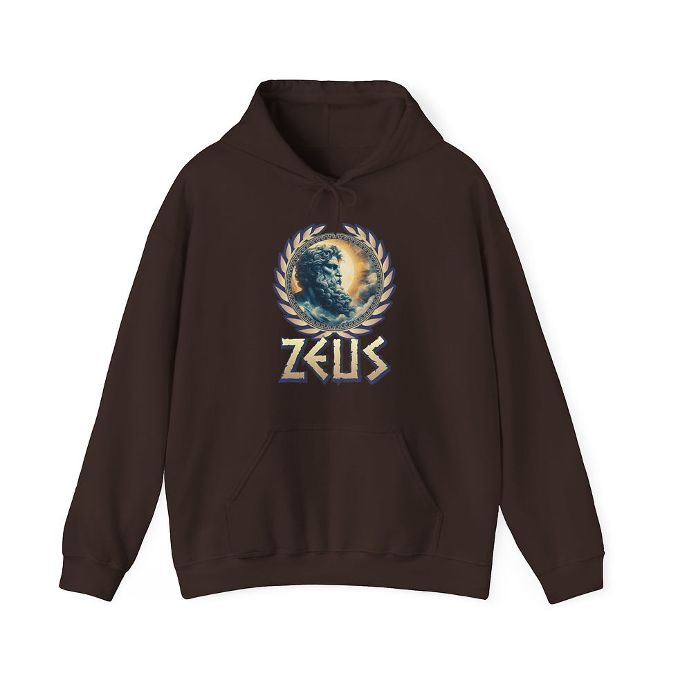 Thumbnail: Zeus - Unisex Heavy Blend™ Hooded Sweatshirt
