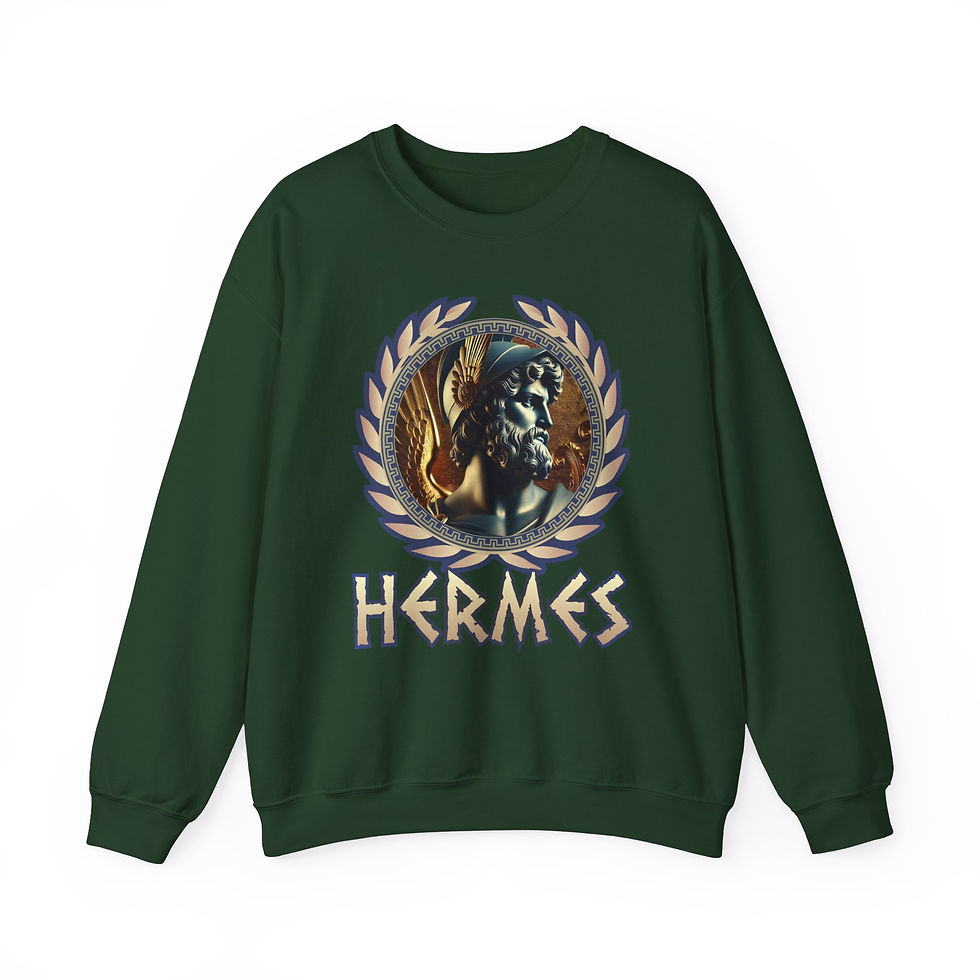 Thumbnail: Hermes - Unisex Heavy Blend™ Crewneck Sweatshirt