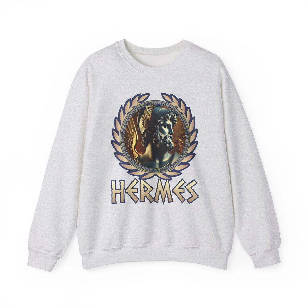 Thumbnail: Hermes - Unisex Heavy Blend™ Crewneck Sweatshirt