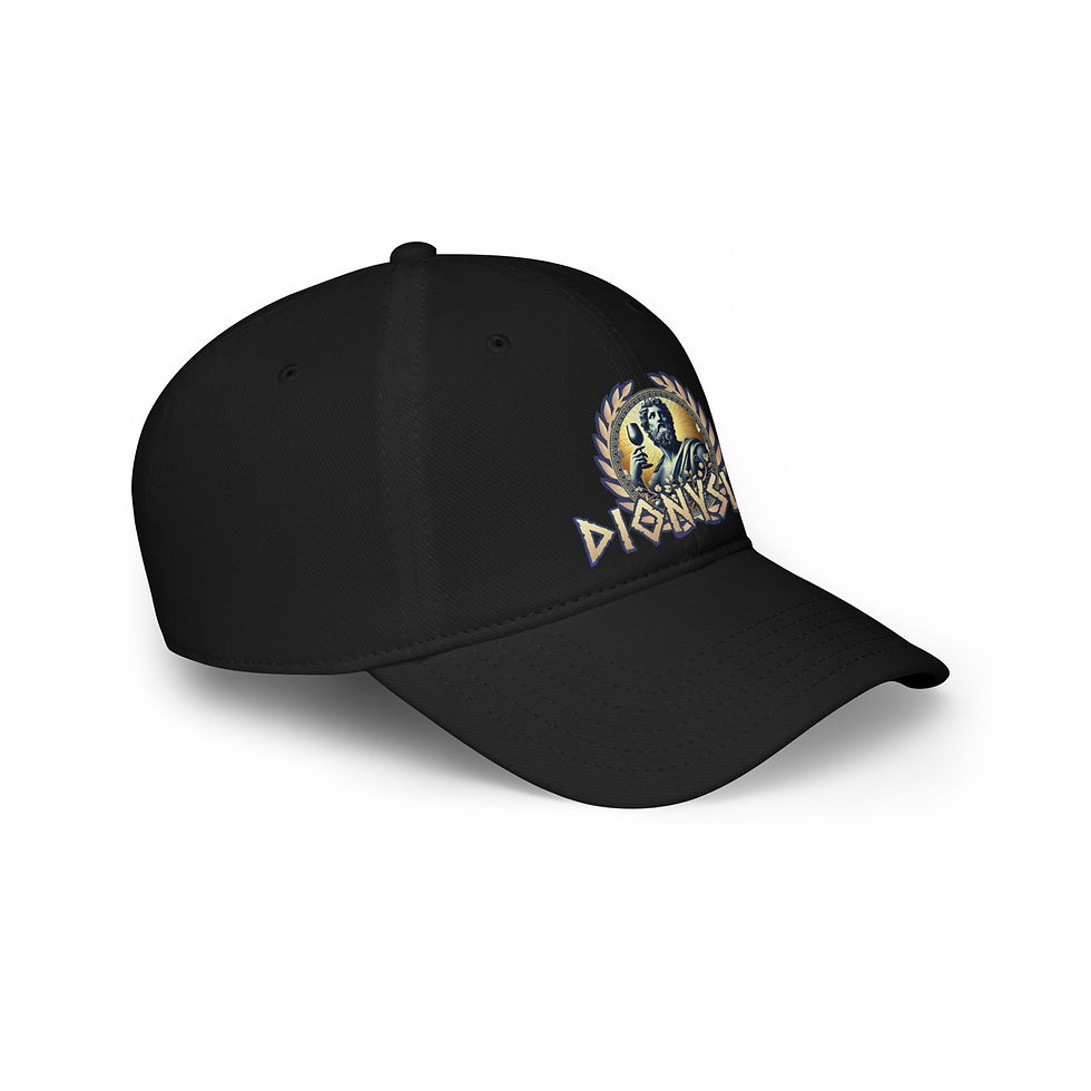 Thumbnail: Dionysus - Low Profile Baseball Cap - Greek Olympic God Hat