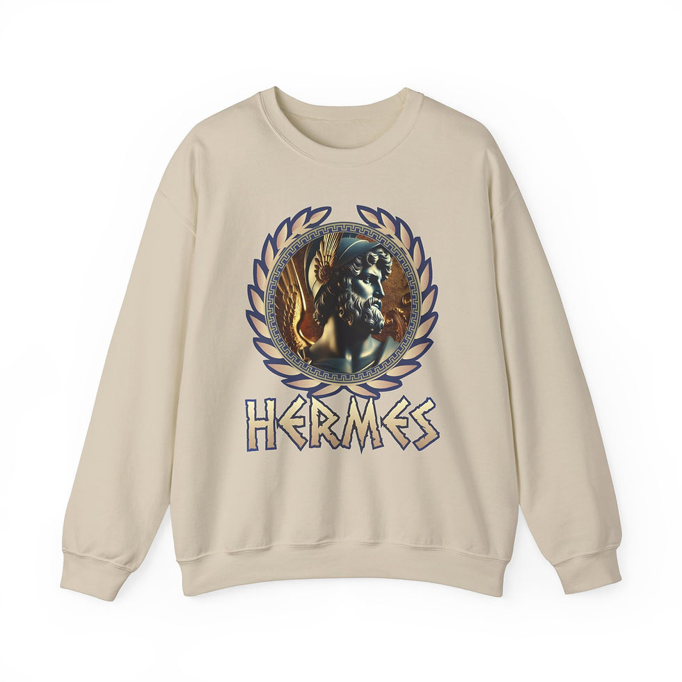 Thumbnail: Hermes - Unisex Heavy Blend™ Crewneck Sweatshirt