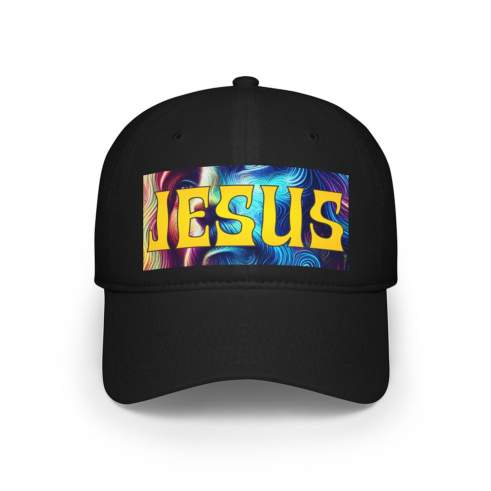 Thumbnail: Psychedelic Jesus - Low Profile Baseball Cap