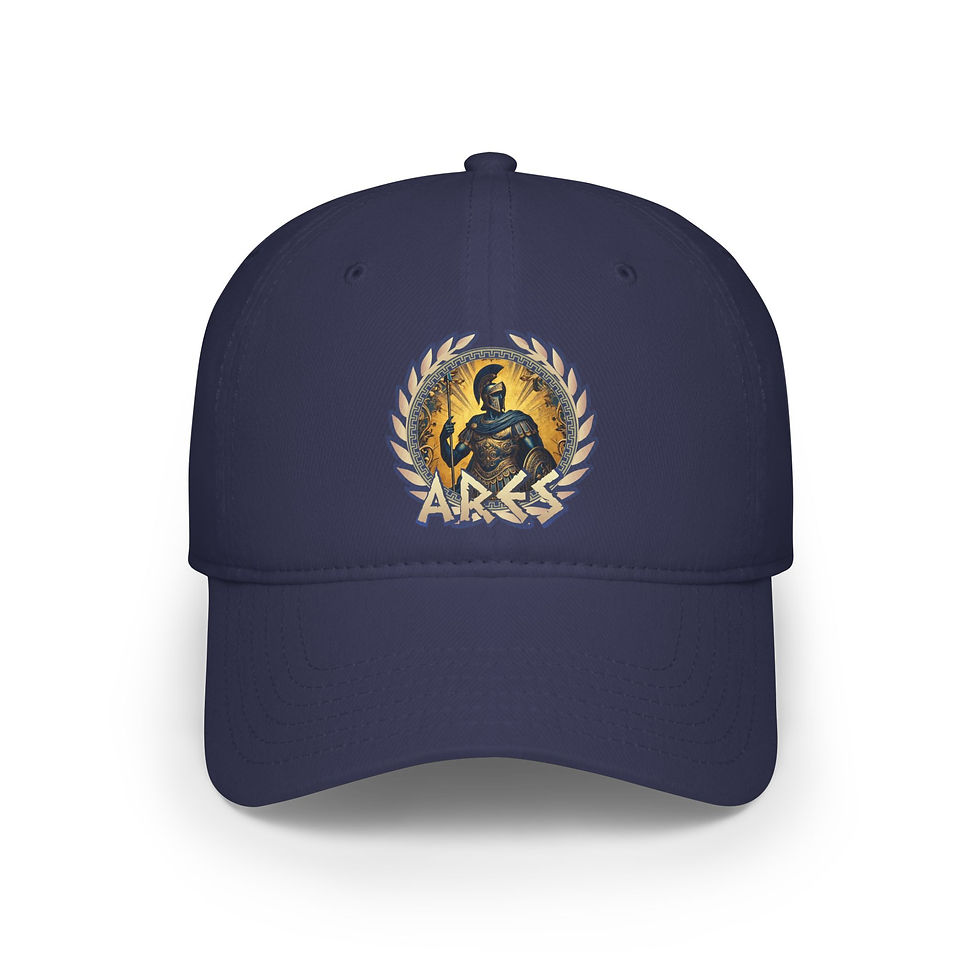 Thumbnail: Ares - Low Profile Baseball Cap - Greek Olympic God Hat
