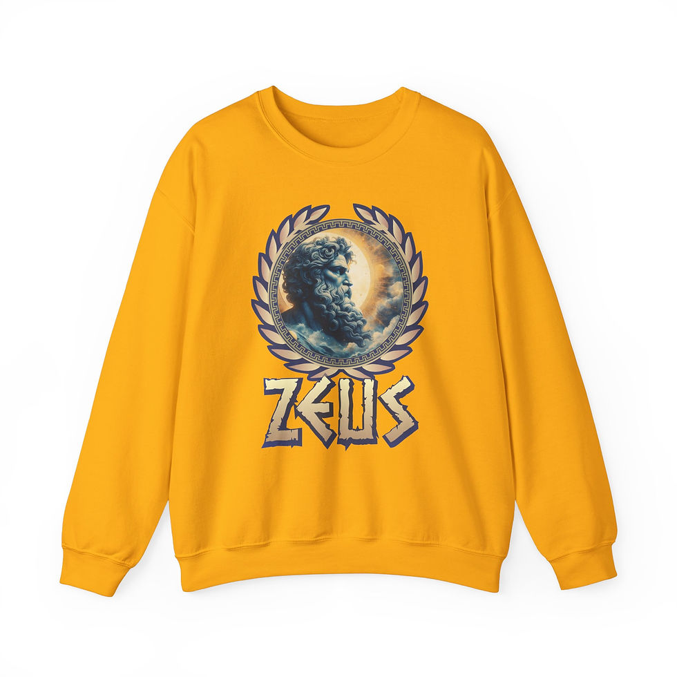 Thumbnail: Zeus - Unisex Heavy Blend™ Crewneck Sweatshirt
