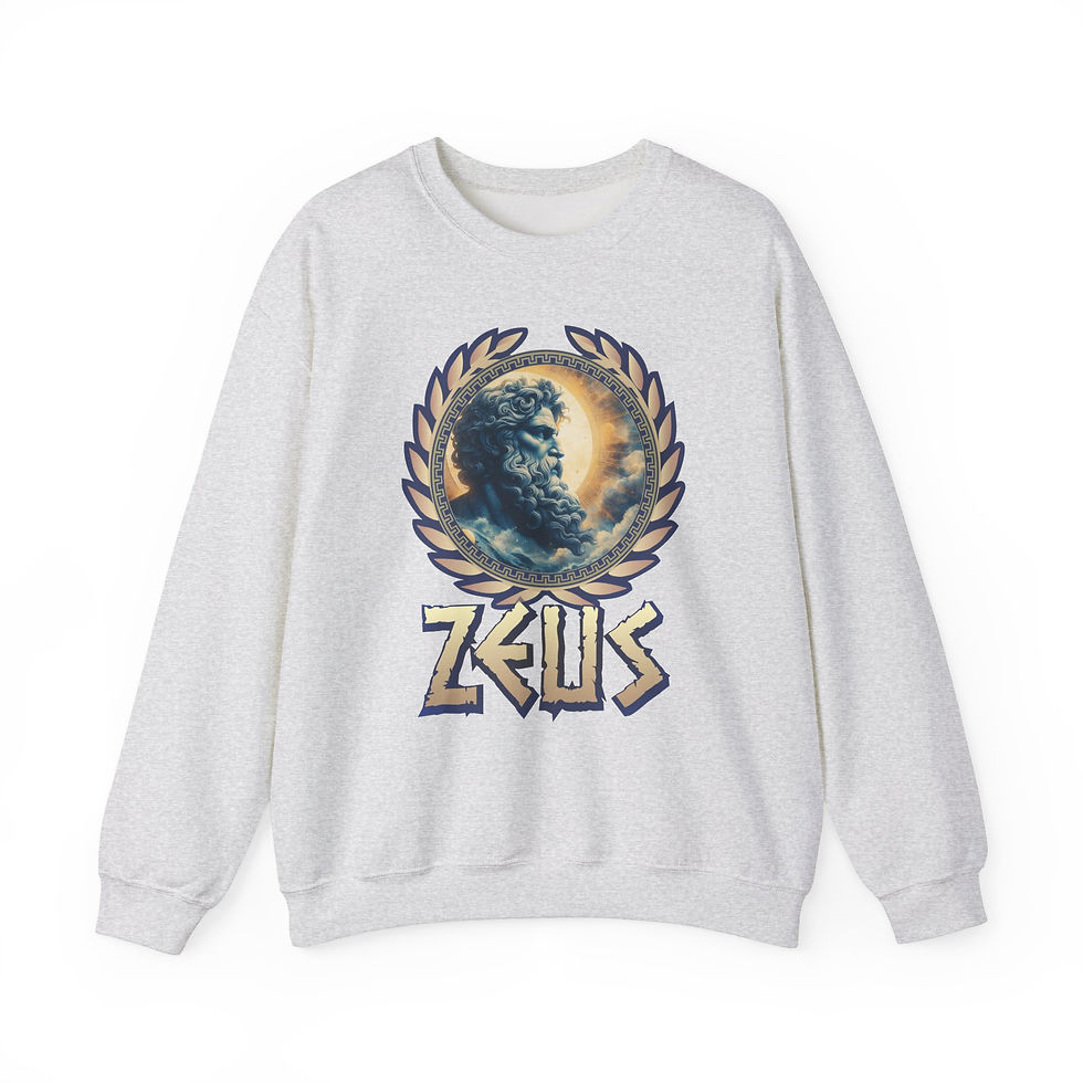 Thumbnail: Zeus - Unisex Heavy Blend™ Crewneck Sweatshirt