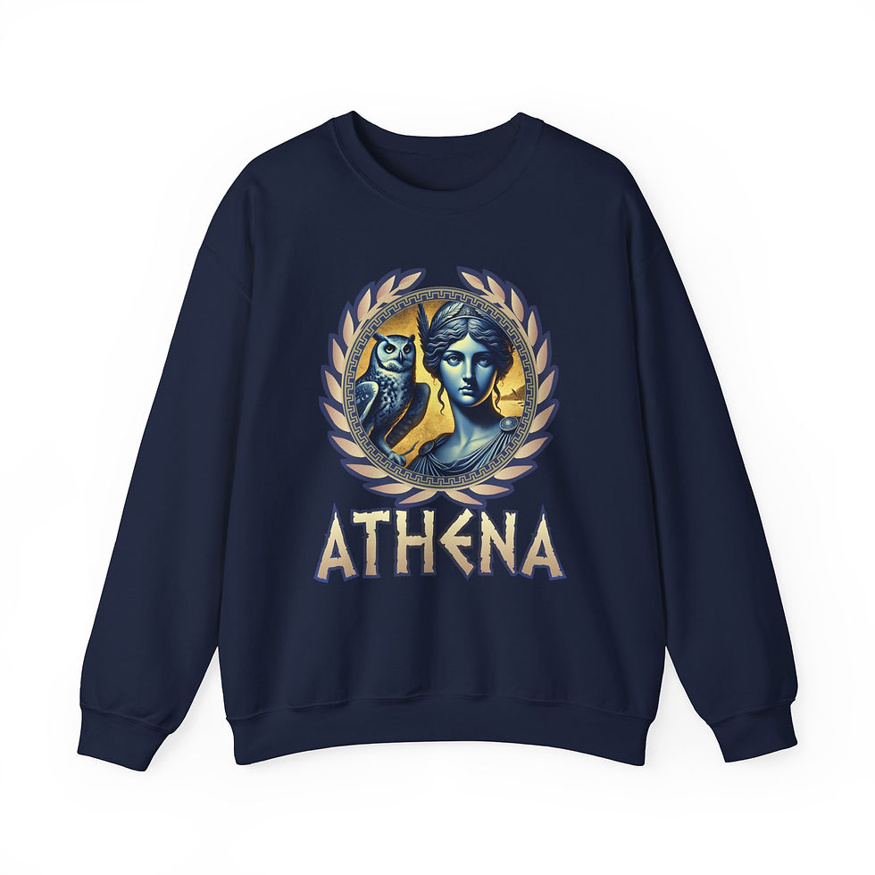 Thumbnail: Athena - Unisex Heavy Blend™ Crewneck Sweatshirt