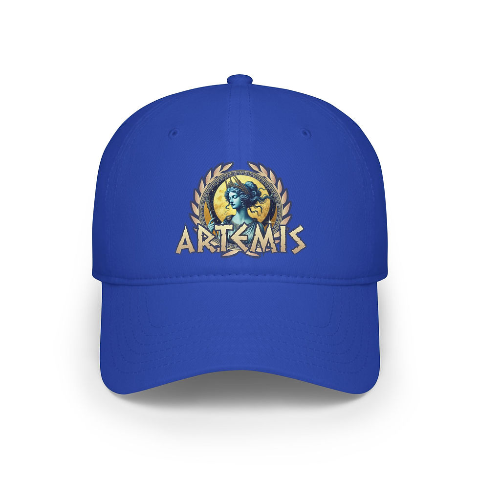 Thumbnail: Artemis - Low Profile Baseball Cap - Greek Olympic Goddess Hat