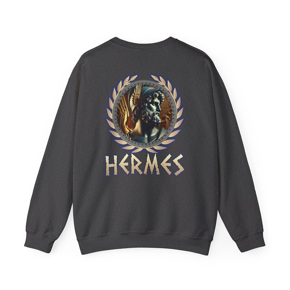 Thumbnail: Hermes - Unisex Heavy Blend™ Crewneck Sweatshirt