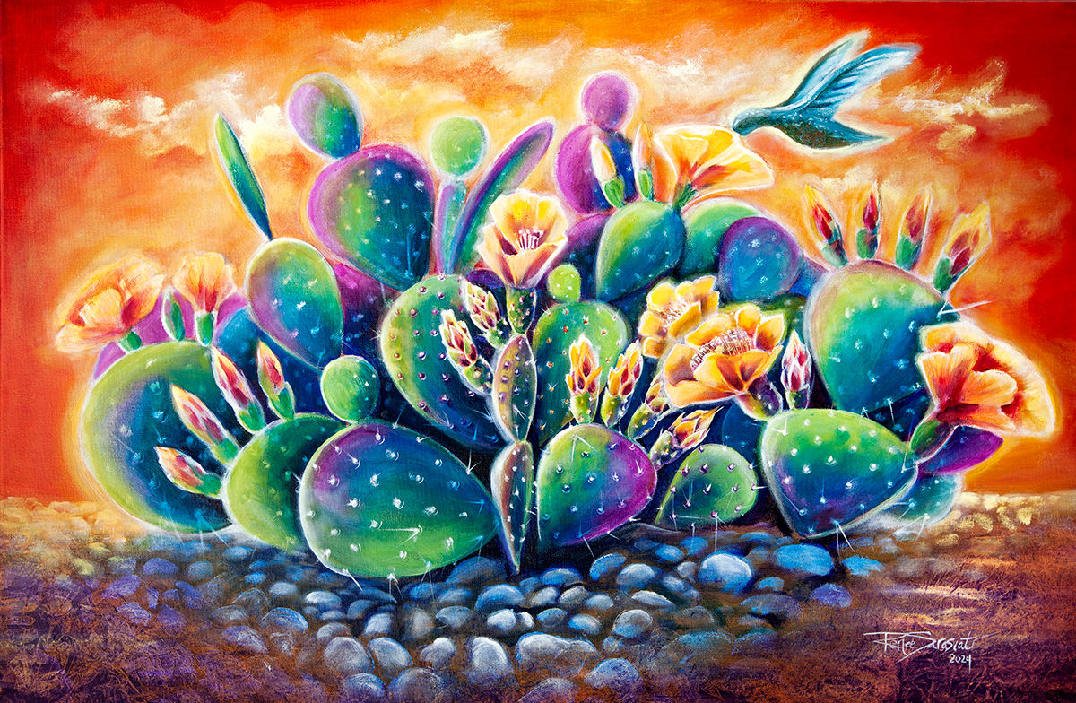 Prickly Pear Sunset